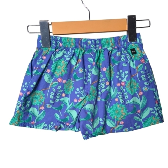 Tea Collection Vibrant Tropical Floral Cotton Culotte Shorts Size 2 - Picture 2 of 8